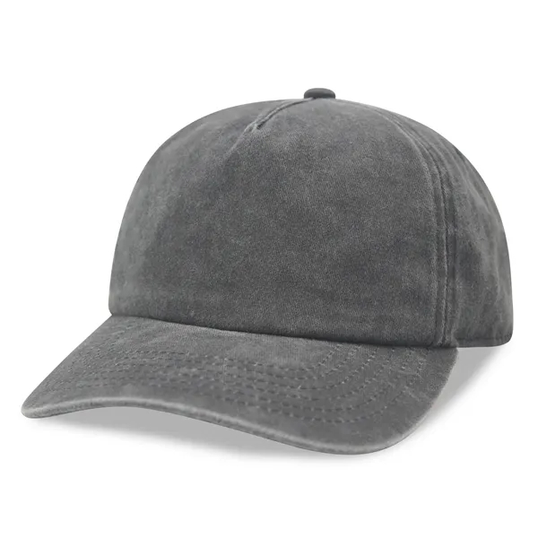 Garment washed Relaxed Golf Hat Dad Cap - Garment washed Relaxed Golf Hat Dad Cap - Image 2 of 7