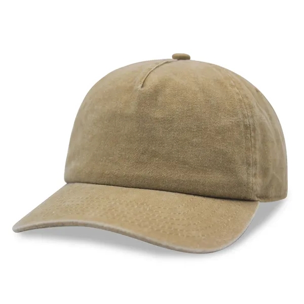 Garment washed Relaxed Golf Hat Dad Cap - Garment washed Relaxed Golf Hat Dad Cap - Image 4 of 7