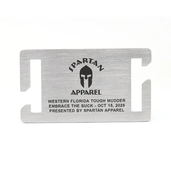 Stainless Steel Laser Engraved Gear Tag - Stainless Steel Laser Engraved Gear Tag - Image 0 of 1