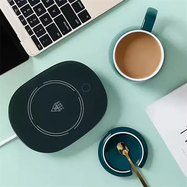 Ceramic Coffee Mug Gift Set With Thermostatic Heater - Ceramic Coffee Mug Gift Set With Thermostatic Heater - Image 3 of 4