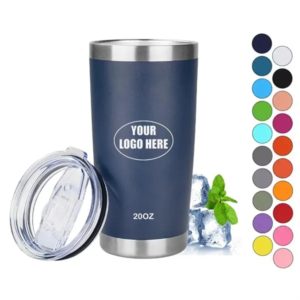 20oz Vacuum Insulated Double Wall Travel Coffee Mug - 20oz Vacuum Insulated Double Wall Travel Coffee Mug - Image 0 of 4