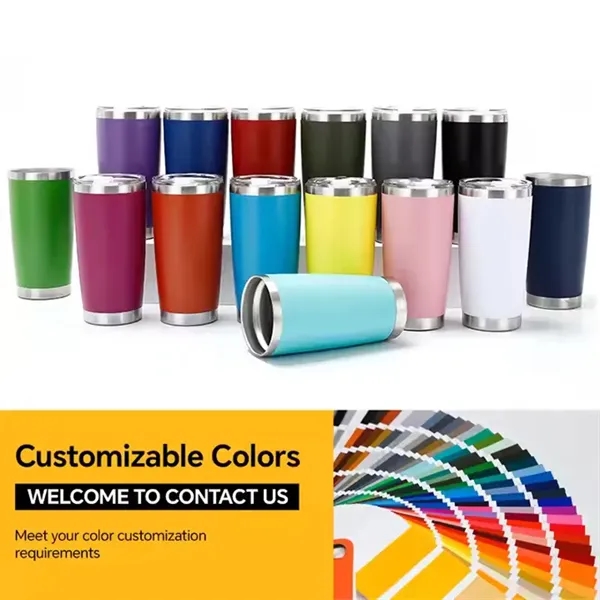 20oz Vacuum Insulated Double Wall Travel Coffee Mug - 20oz Vacuum Insulated Double Wall Travel Coffee Mug - Image 3 of 4