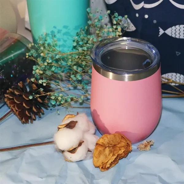 12Oz Stainless Steel Stemless Wine Glasses - 12Oz Stainless Steel Stemless Wine Glasses - Image 2 of 4