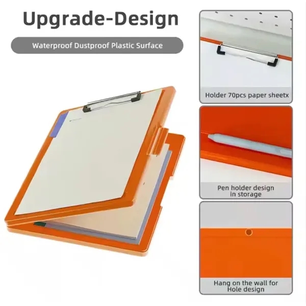 Clipboard Padfolio,Foldable Clip Board - Clipboard Padfolio,Foldable Clip Board - Image 1 of 2