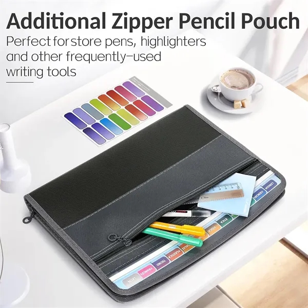 Office school supplies A4 organizer expanding file folder - Office school supplies A4 organizer expanding file folder - Image 3 of 4