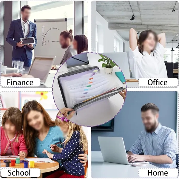 Office school supplies A4 organizer expanding file folder - Office school supplies A4 organizer expanding file folder - Image 4 of 4