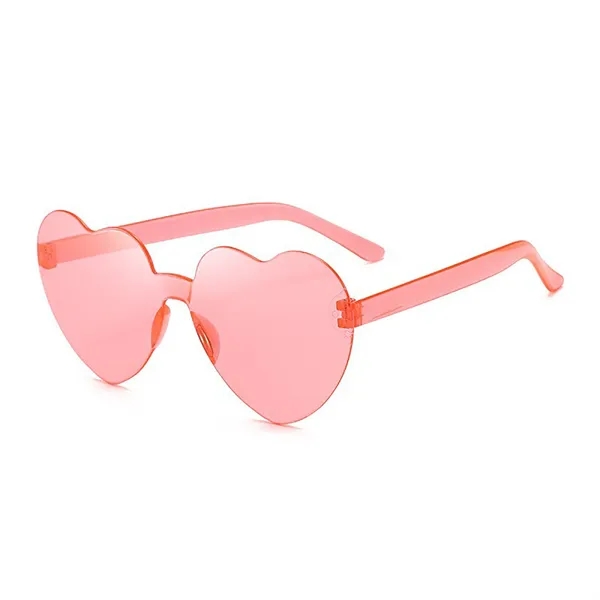 Candy Color Heart Shaped Eyeglasses - Candy Color Heart Shaped Eyeglasses - Image 7 of 19