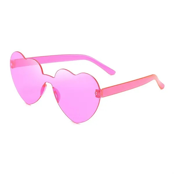 Candy Color Heart Shaped Eyeglasses - Candy Color Heart Shaped Eyeglasses - Image 9 of 19
