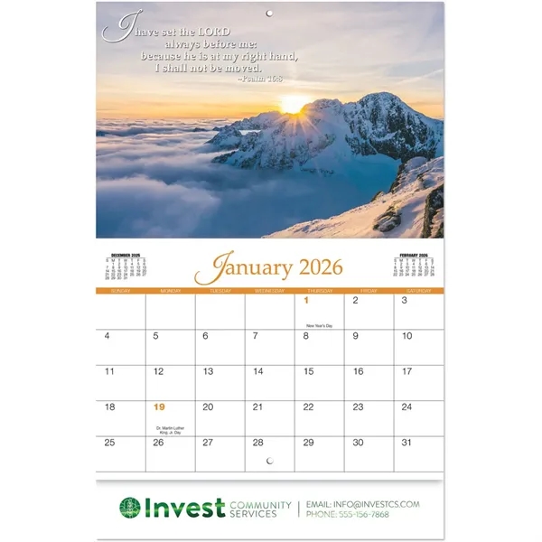 Christian Grace Spiral Wall Calendar - Christian Grace Spiral Wall Calendar - Image 2 of 4