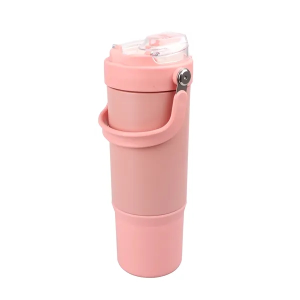 Custom Logo 30oz Stainless Steel Sports Water Bottle - Custom Logo 30oz Stainless Steel Sports Water Bottle - Image 6 of 7