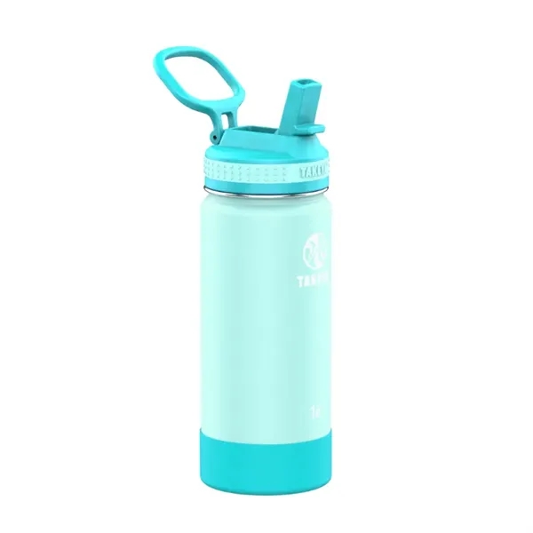 Takeya® 16oz Actives Kids Water Bottle With Straw Lid - Takeya® 16oz Actives Kids Water Bottle With Straw Lid - Image 1 of 8