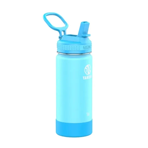 Takeya® 16oz Actives Kids Water Bottle With Straw Lid - Takeya® 16oz Actives Kids Water Bottle With Straw Lid - Image 2 of 8