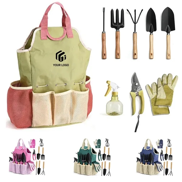 Multipurpose Complete Heavy Duty Gardening Tool Set Handbag - Multipurpose Complete Heavy Duty Gardening Tool Set Handbag - Image 0 of 4
