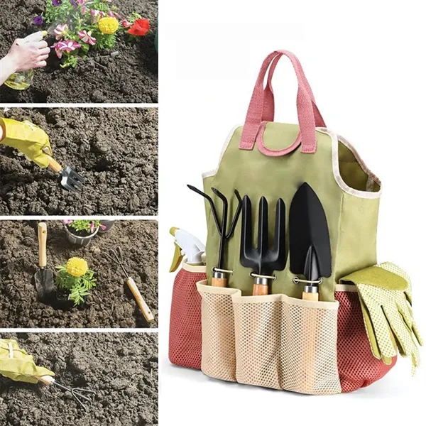 Multipurpose Complete Heavy Duty Gardening Tool Set Handbag - Multipurpose Complete Heavy Duty Gardening Tool Set Handbag - Image 4 of 4