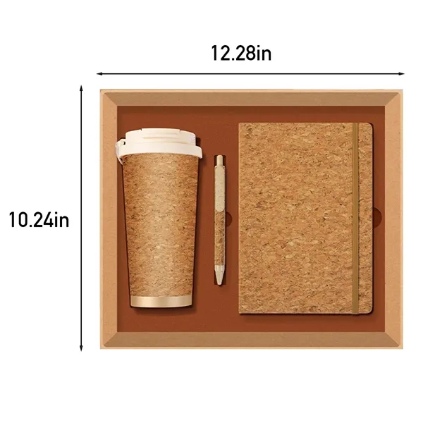 Eco-friendly Coffee Mug Notebook Pen Business Gift Set - Eco-friendly Coffee Mug Notebook Pen Business Gift Set - Image 1 of 4