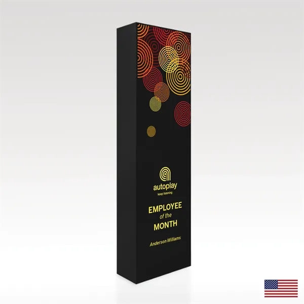 Wood Award - Ebony - Rectangular - Wood Award - Ebony - Rectangular - Image 7 of 7