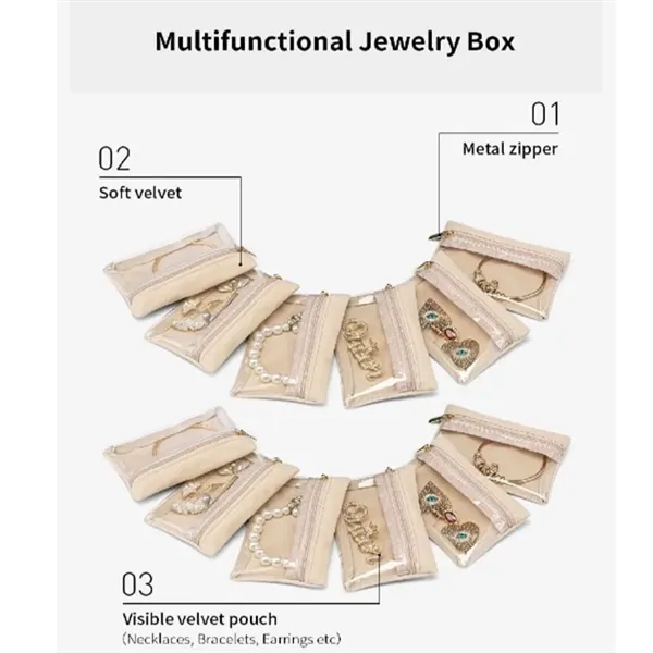Travel Jewelry Bags - Travel Jewelry Bags - Image 2 of 5
