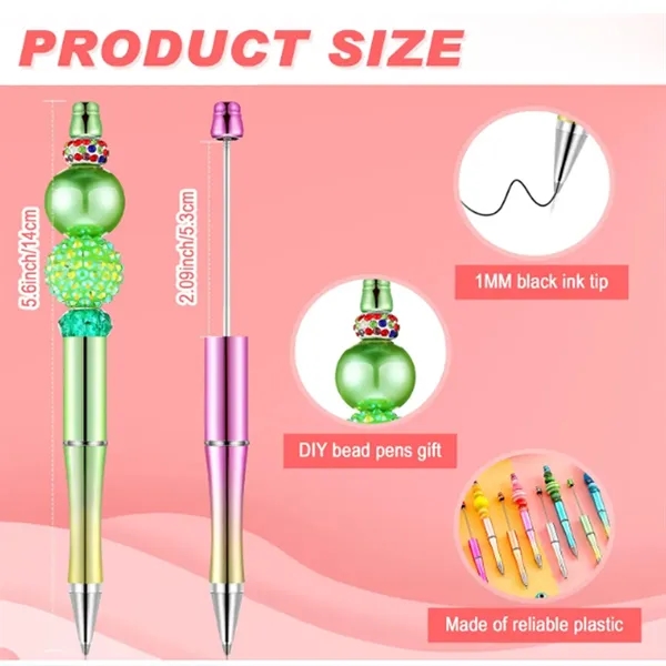 50Pcs Plastic Uv Beadable Pen - 50Pcs Plastic Uv Beadable Pen - Image 1 of 4