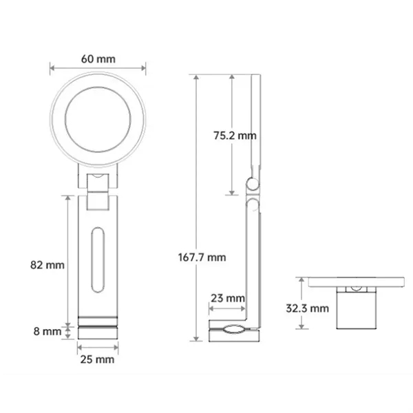 Portable Magnetic Phone Holder - Portable Magnetic Phone Holder - Image 1 of 6