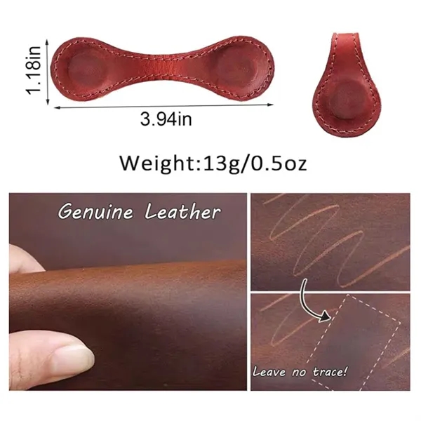 Magnetic Leather Bookmark - Magnetic Leather Bookmark - Image 1 of 4