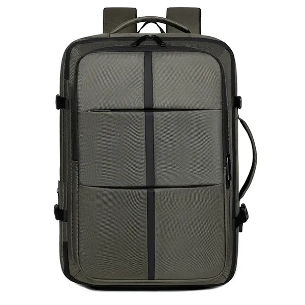 Expandable Business Carry-On Backpack - Expandable Business Carry-On Backpack - Image 2 of 3