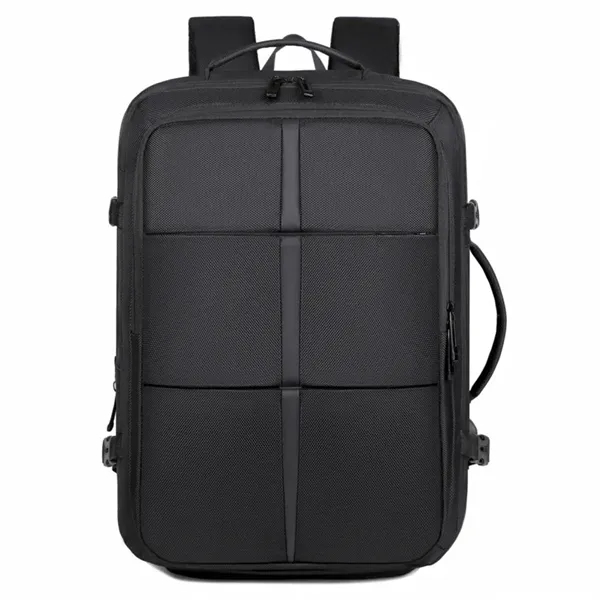 Expandable Business Carry-On Backpack - Expandable Business Carry-On Backpack - Image 3 of 3