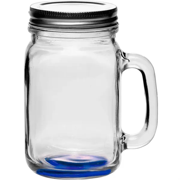 16 oz. Libbey® Handle Mason Jars with Lids - 16 oz. Libbey® Handle Mason Jars with Lids - Image 3 of 7