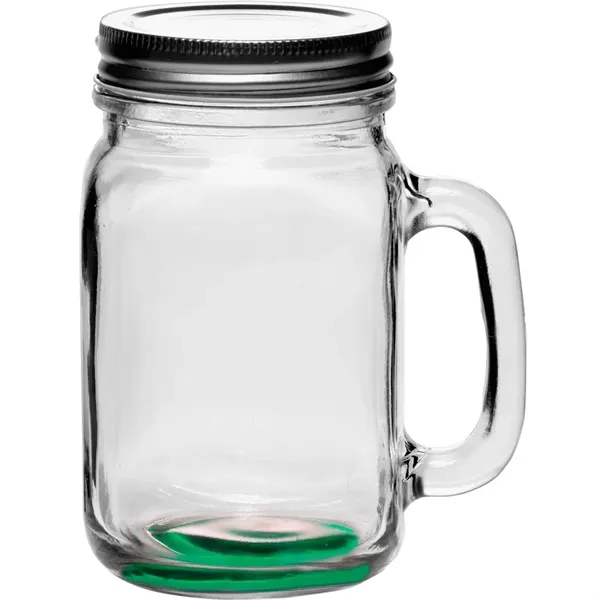 16 oz. Libbey® Handle Mason Jars with Lids - 16 oz. Libbey® Handle Mason Jars with Lids - Image 4 of 7