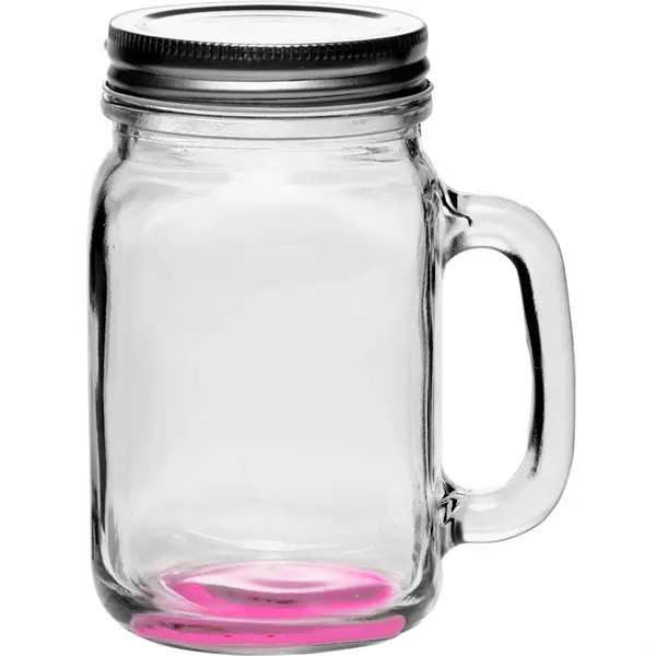 16 oz. Libbey® Handle Mason Jars with Lids - 16 oz. Libbey® Handle Mason Jars with Lids - Image 5 of 7
