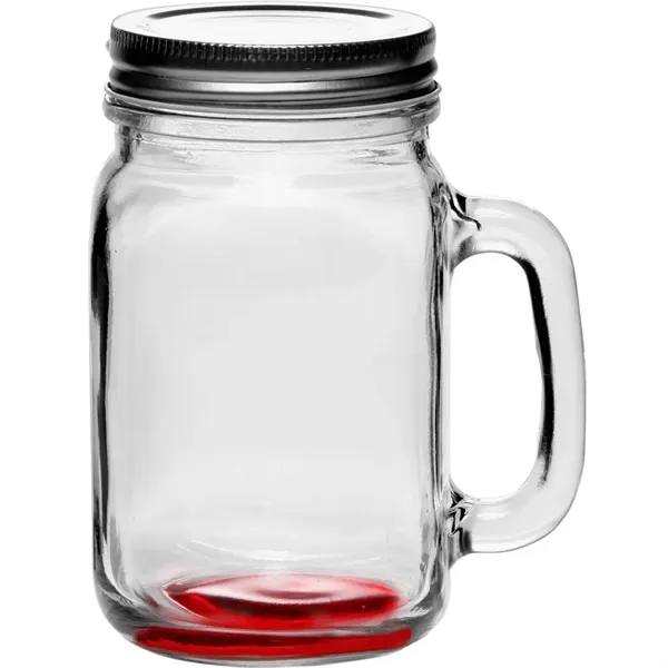 16 oz. Libbey® Handle Mason Jars with Lids - 16 oz. Libbey® Handle Mason Jars with Lids - Image 7 of 7
