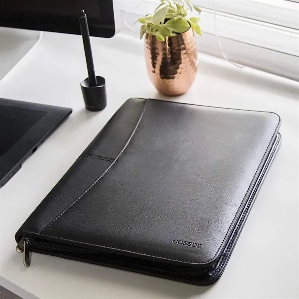 Leather Business Portfolio Bag - Leather Business Portfolio Bag - Image 2 of 5
