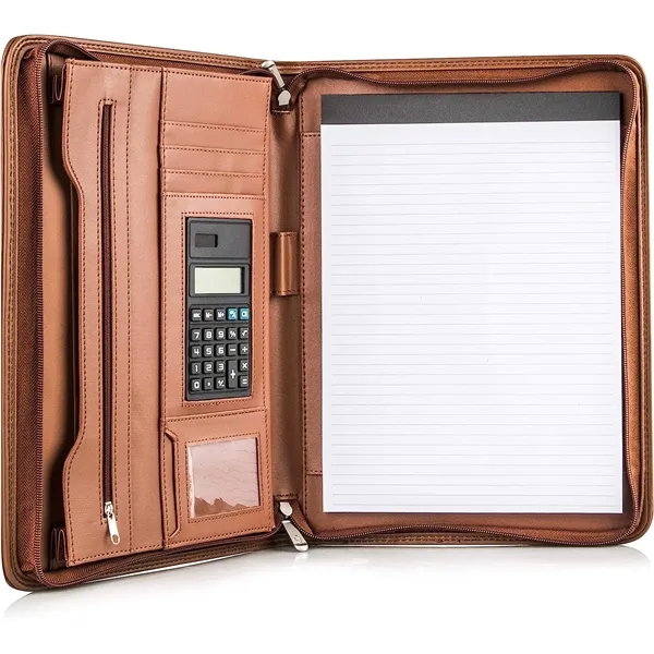 Leather Business Portfolio Bag - Leather Business Portfolio Bag - Image 3 of 5