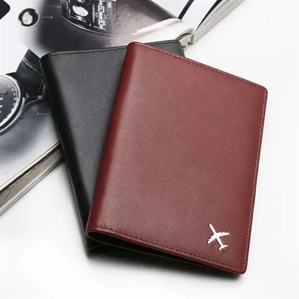 Leather Business Portfolio Bag - Leather Business Portfolio Bag - Image 5 of 5