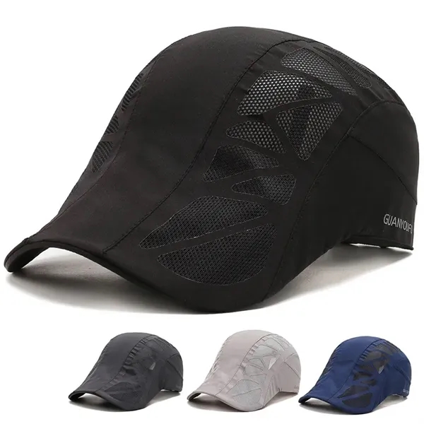 Quick Drying Newsboy Cap - Quick Drying Newsboy Cap - Image 0 of 3