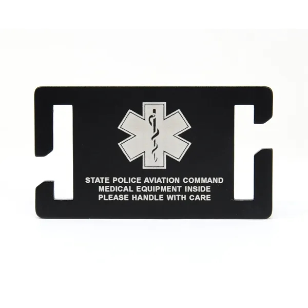 Colored Aluminum Laser Engraved Gear Tag - Colored Aluminum Laser Engraved Gear Tag - Image 2 of 5
