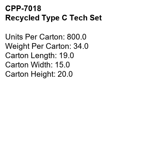 Recycled Type C Tech Set - Recycled Type C Tech Set - Image 18 of 18