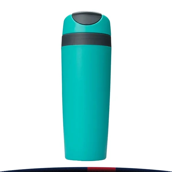 16 oz. Stylish Snap Seal Tumbler Travel Mugs - 16 oz. Stylish Snap Seal Tumbler Travel Mugs - Image 4 of 6