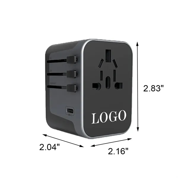 Multi-country Universal Smart Socket World Travel Adapter - Multi-country Universal Smart Socket World Travel Adapter - Image 1 of 2