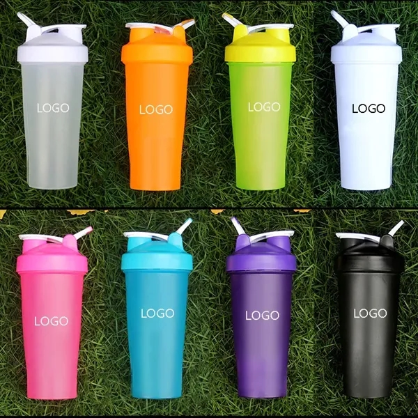 BPA Free Plastic 20 Oz Shake Blenderc Shaker Sport Bottle - BPA Free Plastic 20 Oz Shake Blenderc Shaker Sport Bottle - Image 0 of 3