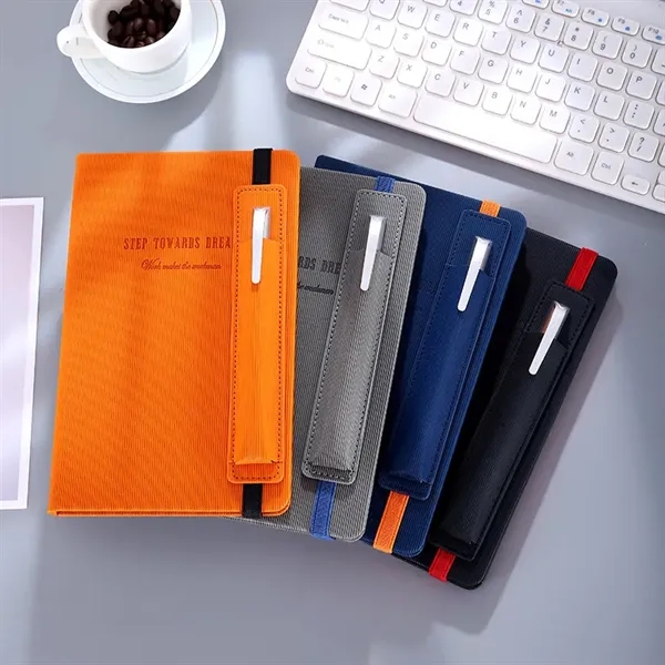 A5 Classic Notebook With Pen Holder - A5 Classic Notebook With Pen Holder - Image 3 of 3