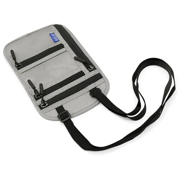 Multifunctional Travel Pouch Neck Wallet - Multifunctional Travel Pouch Neck Wallet - Image 1 of 4