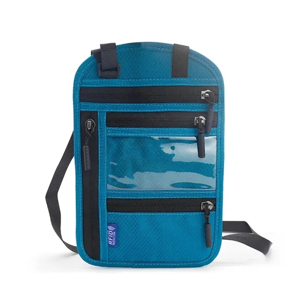 Multifunctional Travel Pouch Neck Wallet - Multifunctional Travel Pouch Neck Wallet - Image 3 of 4