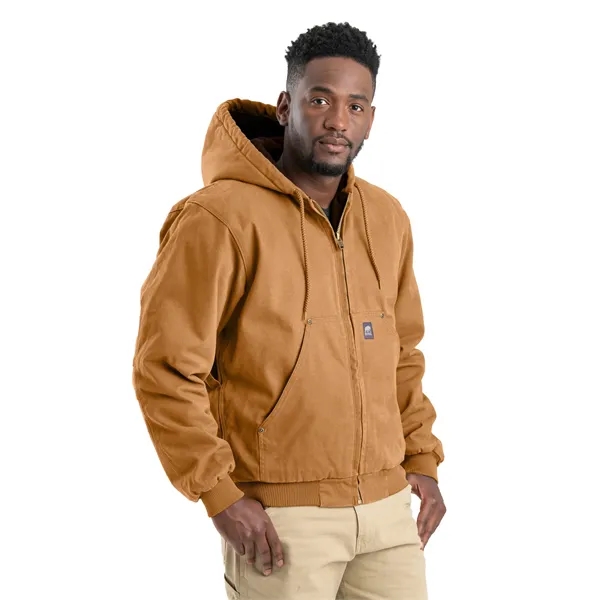 Heartland Washed Duck Hooded Work Jacket - Heartland Washed Duck Hooded Work Jacket - Image 6 of 13