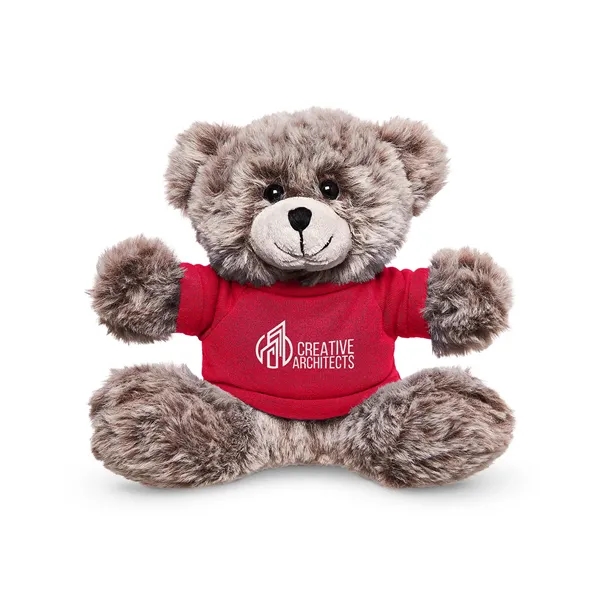 7" Soft Plush Bear With T-Shirt - 7" Soft Plush Bear With T-Shirt - Image 28 of 44