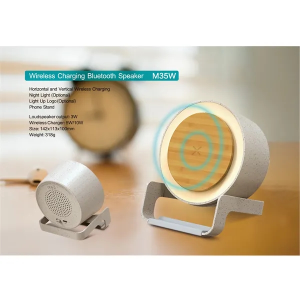 Bluetooth Speaker With Wireless Charger - Bluetooth Speaker With Wireless Charger - Image 3 of 3
