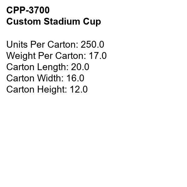 Custom Stadium Cup - Custom Stadium Cup - Image 6 of 6