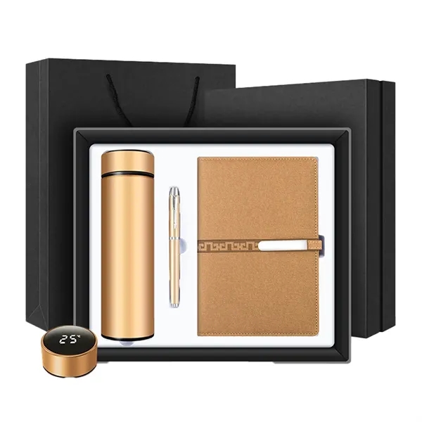 3Pcs Thermos Cup Pen Notebook Business Gift Box - 3Pcs Thermos Cup Pen Notebook Business Gift Box - Image 2 of 9