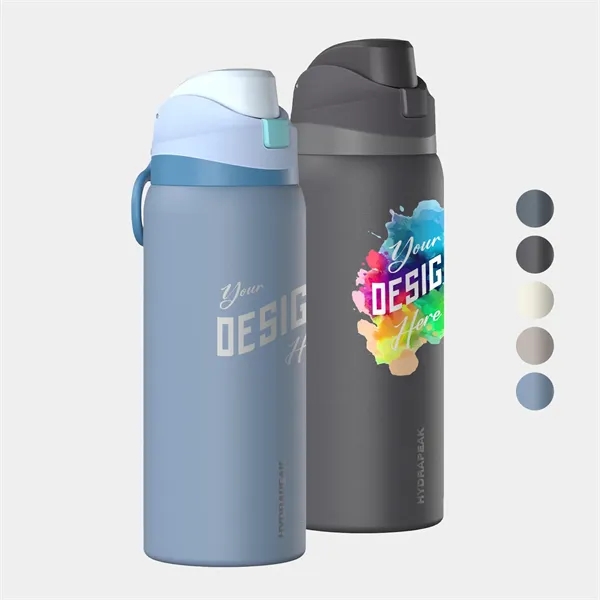 32oz Hydrapeak® Stainless Steel Insulated Oasis Water Bottle - 32oz Hydrapeak® Stainless Steel Insulated Oasis Water Bottle - Image 0 of 7