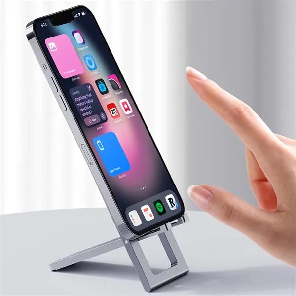Folding Phone Stand With Bottle Opener - Folding Phone Stand With Bottle Opener - Image 4 of 6