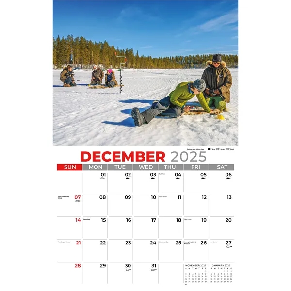 Fishing and Hunting Wall Calendar - Fishing and Hunting Wall Calendar - Image 3 of 15